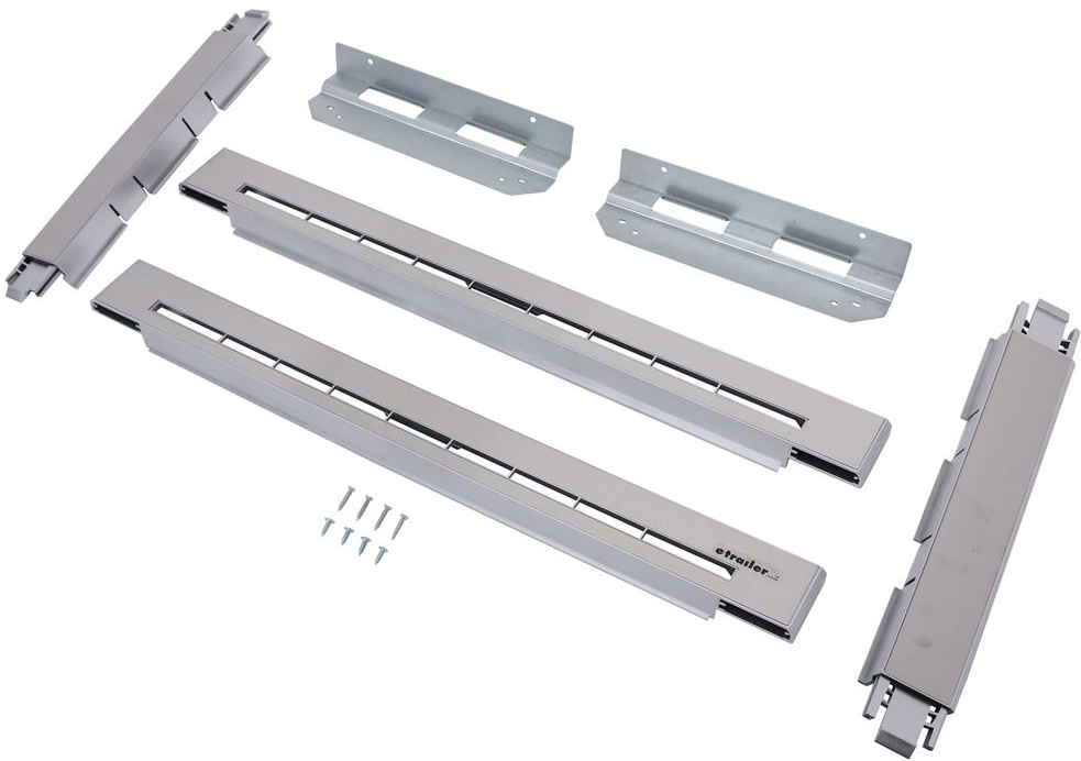 Lippert Components 695573 0.9 Microwave Trim Kit - Stainless Steel