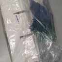 Weysat Tic Tac Toe Toilet Paper Holder Stand Bathroom Wall Decor Rustic Wooden Hanging Storage Freestanding Wall Mounted Shelves Decor for Toilet Tissue Farmhouse (Retro White, Blue)