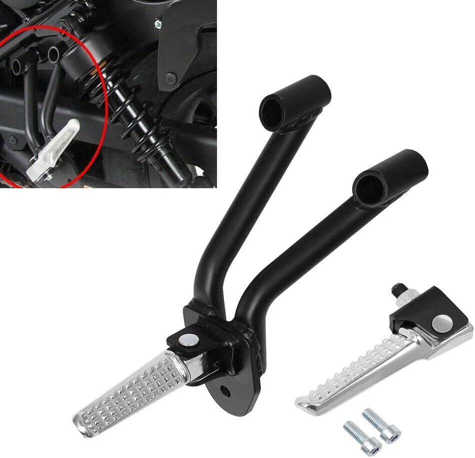 Motorcycle Rear Passenger Footrest Rear Folding Foot Pegs Pedal Kit for Rebel CMX 500 300 2017-2021 2017 2018 2019 2020 2021 2022