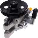 AUQDD 21-5440 New Power Steering Pump (For 2.0L 1975cc) Compatible With 2004-2009 Kia Spectra Spectra5,05-10 Sportage /05-09 Hyundai Tucson (Power Assist Pump Replace 96-05440 571002F151 571002E000)