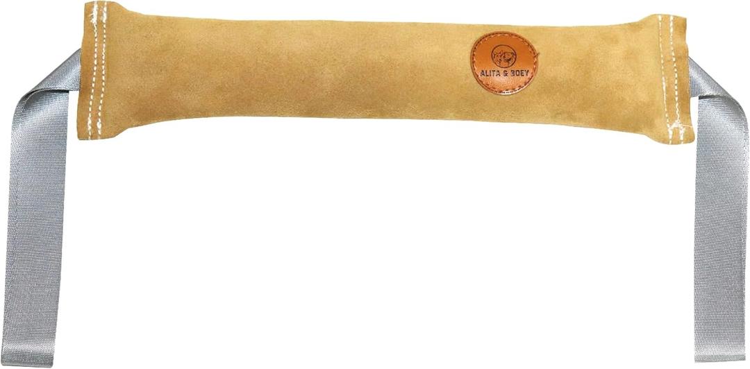 Tug Toy for Dogs- Training or Play - Made with Leather- Alita&Boey Tug Toy for Dogs- Training or Play - Made with Leather- Alita&Boey