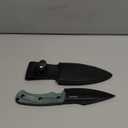 Mossy Oak Survival Hunting Knife with Sheath, 8.5-inch Full-tang Fixed Blade Knife, Outdoor Knives for Survival, Camping, Hiking (G10 Handle-Green)