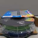 Creality 3D Printer Filament 1.75mm, Rainbow Upgrade PLA+ Filament Strong Toughness No-Tangling Vacuum Packaging 3D Printing Filament Fit Most 3D Printers, 1kg Spool, Accuracy +/- 0.02mm, Multi-Color