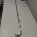 Antique Bronze Disc Curtain Rods, 48-84 Inches Window Curtain Rod,Adjustable Room Darkening Curtain Rod with Aluminum Finials and Brackets,Wrap Around Design