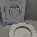Round Toilet Seat 16.5" - Soft Close, Durable PP Toilet Seat, Easy Installation & Removal, Fits Most Toilet Bowls