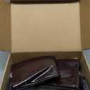 DREAM PAIRS Knee High Boots for Women Square Toe Gogo Chunky Heel Tall Boot Fashion Side Zipper Long Boot, 8.5