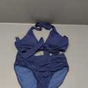 Blooming Jelly Womens Tummy Control Bathing Suits Modest High Waisted Bikini Sets Cute Halter 2 Piece Swim Suit 2025, L