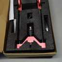 Portable Drill Guide for Straight Holes, Heavy-Duty 0 to 60 Angle Drilling Guide, Drill Press Adapter for Hand Drill, Precision Adjustable Drill Jig Attachment with 1/2" Chuck