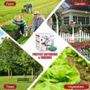 Deer Repellent Ball 12 Pcs: Effective Deer Deterrent for Garden, Protect Your Plants with Powerful Repellents Deer for Flowers, Shrubs & Trees