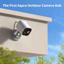 Aqara 4MP Camera Hub G5 Pro PoE, True Color Night Vision Security Camera Outdoor, HomeKit Secure Video, Thread Border Router, Local Detection, Thread/Zigbee, Supports Alexa, Google, Smartthings, Gray