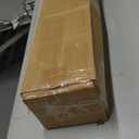 LazBlinds No Tools No Drill Cordless Bamboo Roman Shades, Privacy Window Treatment, Roll Up Bamboo Blinds for Windows 21'' W x 64'' H, Natural