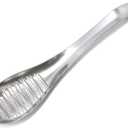 Honbay 1PCS Stainless Steel Garlic Ginger Fruits Root Vegetable Grater Grinder Spoon for Kitchen
