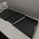 Adjustable Fireplace Tray for Ash Collection, Expandable Ash Pan for Up to 31" Fireplace Grates, Galvanized Steel Ash and Ember Holder Pan, Fireplace Pan Included Nuts and Bolts
, 3 pieces, black