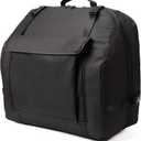 Accordion Case - Gig Bag for 120 Bass Accordion - Straps & Accessories - Soft Case (20.5 x 17 x 9.8 in) (Black)