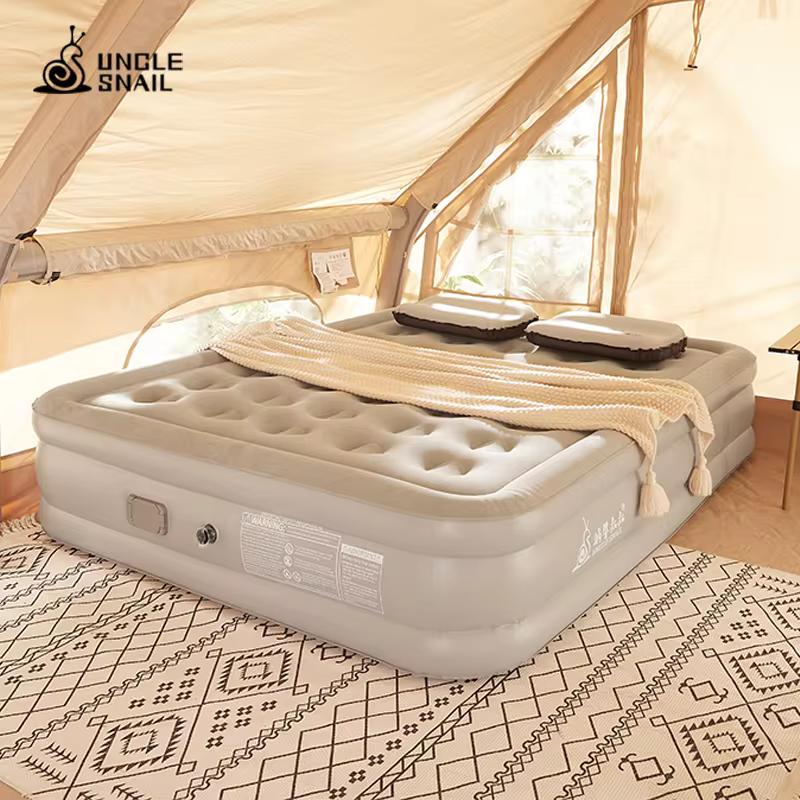 Uncle Snail Outdoor Automatic Inflatable Sofa Floor Lay Portable Folding Camping Tent Household Lazy Inflatable Mattress
