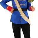 Morph Prince Costume For Boys, Prince Charming Character Outfit, Royal Dress Up for Kids Hallloween Costume (4-6 Years)
