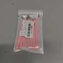 9 Pcs Precision Tweezers, Stainless Steel Craft Tweezers for Crafting, Curved Tweezer Multipurpose Pointed Long Tweezer for Crafting DIY Bead Jewelry Making, Scrapbooking, Crafts, Nail Art (Pink)