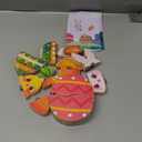 HUZU Easter Snap Builders, Easter Basket Stuffers Bunny, Carrot, Egg, Chick Wooden Puzzle Toy, Basket Essentials Take Apart & Mix Characters Kids Montessori STEM Fine Motor Skill