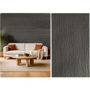 3D Wall Panels - 4PCS 47.2"x23.6" Faux Stone Peel and Stick Wall Covering - MCM Modified Clay Material for Home Art, Accent Brick, Modern Exterior/Interior Decoration, Covering 31 sq.ft