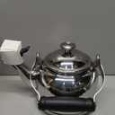 Le Creuset Demi Tea Kettle with Metal Finishes, 1.25 qt., Stainless Steel