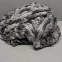 Krifey Oversized Faux Fur Blanket, Super Soft Cozy Blanket, Luxury Fluffy Throw Blanket Fuzzy Bed Throw, Plush Christmas Birthday Gifts for Women, Room Home Dorm Decor, Marbled Gray 60" x 80"