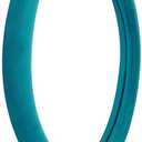 OTOSTAR Soft Velvet Steering Wheel Cover, Universal Luxury Steering Wheel Protector Car Interior Accessories 15 inch (Lake Blue)