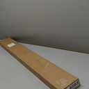 LazBlinds No Tools No Drill Cordless 1" Vinyl Mini Blinds, 100% Blackout Blinds for Indoor Windows, Room Darkening Privacy Window Blinds and Shades for Interior, 34" W x 64" H, Black