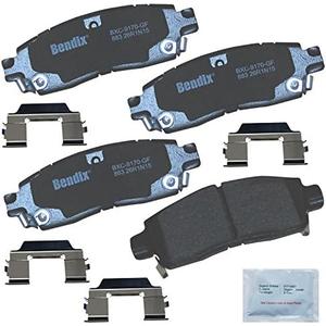 Bendix Priority1 CFC883 Rear Brake Pads for Select Models Buick Enclave,Rainier,Cadillac XTS,Chevy SSR,Trailblazer,EXT,Traverse,GMC Acadia,Limited,Envoy,XL,XUV,Isuzu Ascender,Bravada,Saab 9-7x,Outlook