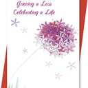 ICOOLYI Sympathy Card, Comforting Sympathy Gift for Loss of a Loved One, Faith-Inspired Condolence Card
