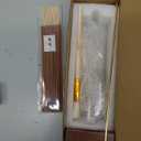 Incense Holder,Wooden Incense Holder for Sticks with 20 Incense Sticks, Anti-ash Incense Burner with Glass Ash Catcher for Meditation Yoga Spa Gift Home Decor (Brown)