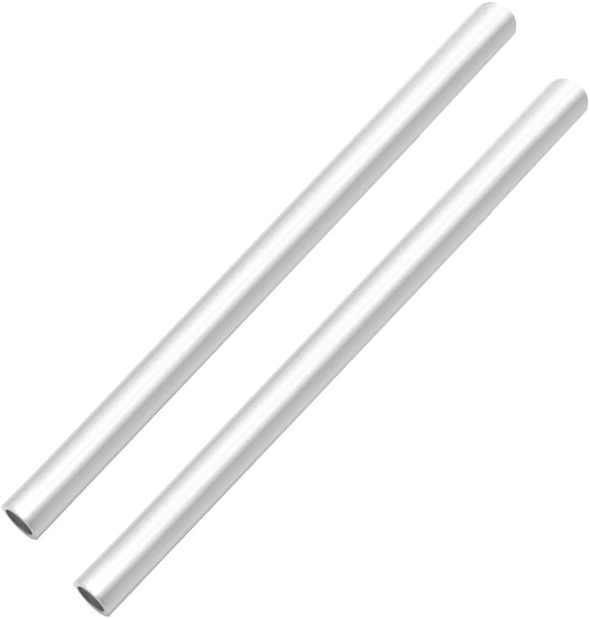 JoyTube 6061 Aluminum Tubing 5/8" (16mm) OD x 1/2" (12mm) ID 12Length 2mm Wall Thickness Seamless Aluminum Round Tube Metal Straight Pipe for Industry,DIY,Furnishing,Decoration, Crafts Model (2 Pcs)