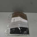 Headbands for Women, 8pcs Stretchy Non Slip Soft Cotton Cloth Hair Bands for Sports, Workout, Yoga and Running (Black, White, Gray, Brown)