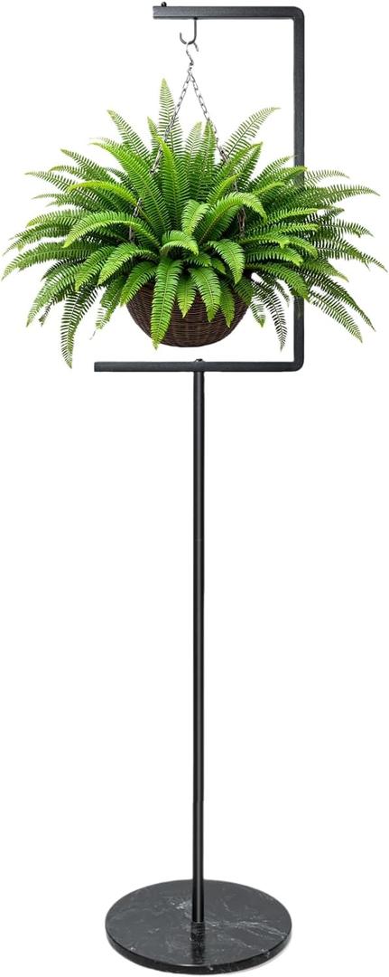 Hanging Plant Stand Indoor, Aesthetic Standing Plant Hanger Stand for Wind Chimes, Hummingbird Feeders, Lanterns, Hanging Basket Indoor Outdoor Patio Garden, Aesthetic Room Decor Hanging Plant Stand Indoor, Aesthetic Standing Plant Hanger Stand for Wind Chimes, Hummingbird Feeders, Lanterns, Hanging Basket Indoor Outdoor Patio Garden, Aesthetic Room Decor