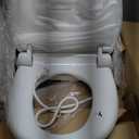 Bio Bidet USPA PRO Modern Bidet Seat, Warm Water, Heated Seat & Dryer, Remote Control, Elongated