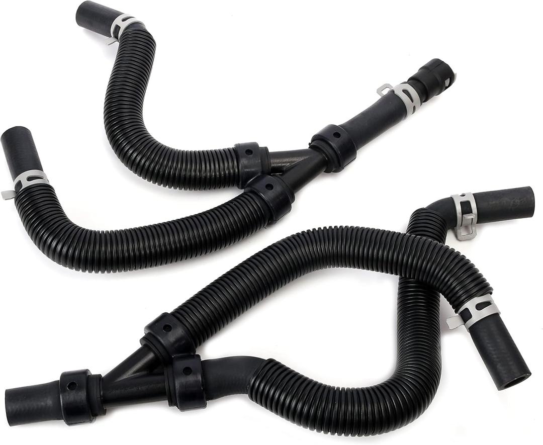 626-307 HVAC Heater Hose Assembly for Chrysler Town & Country, for Dodge Grand Caravan, for Volkswagen Routan 2008-2010, Heater Hose Pipe OE#4677603AB, 4677603AC