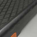 Fitvids Adjustable Workout Aerobic Stepper Step Platform Trainer, 27-Inch, Multiple Colors (Black/Orange)