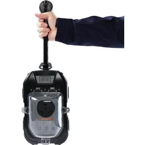 RV Surge Protector 30 Amp Electrical Management System Built-in Bluetooth,EMS Power Monitor with LED Display,Safeguard RV's Electrical System from Potential Damage at RV Parks/Campgrounds,3600 Joules