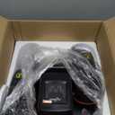 Under Desk Elliptical Machine, Electric Elliptical Leg Exerciser for Seniors with 12 Adjustable, Portable Quiet Elliptical Exercise Machine, Seated Pedal Exerciser with Remote Control (Orange)