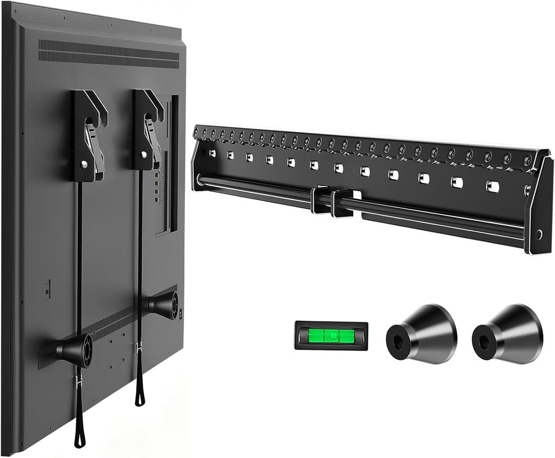 Supcline No Drill No Stud TV Wall Mount for 32-86 Inch TV up to 220 lbs