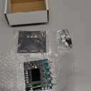 ZK-MT21 Bluetooth Amplifier Board,50W+50W+100W 2.1 Channel Subwoofer Amp Board with Treble/Bass/Sub Control,DC 9-24V, Bluetooth and AUX Inputs, DIY Wireless Speakers AMP Board, Password Free