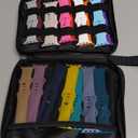 18 Pack Sport Band Compatible with Apple Watch Bands 40mm 41mm 38mm 46mm 45mm 44mm 42mm 49mm for Women Men, Silicone Band with Organizer for iWatch Ultra Series 11 10 9 8 7 6 5 4 3 2 SE/SE 3nd Size: 38mm/40mm/41mm/42mm(Series 10 11)