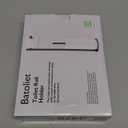 Toilet Paper Holder Stand, Bathroom Toilet Paper Roll Holder Stand with Reserve, Standing Toilet Paper Holder with Storage (Black)