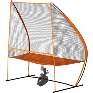 MR Tennis Ball Return Net 7x6, Freestanding Tennis Training Net, Multi-Sport Training Return Net for Tennis, Pickleball, Softball, Baseball Compatible w/Toss Machine Without Pitching Machine