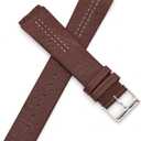 Genuine Leather Watch Strap Replacement for Skagen - 433LGL1, 433LSL1, 433LSLC