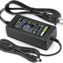 Power Adapter 12V 5A 4A 3A 2.5A 2A 1A AC DC Power Supply Cord Cable 5.5x2.1mm for Sceptre EC Series Monitor, ONN, AOC, Dell, Webcam, Router, Projector, CCTV, Speakers & More 12v 5a Monitor Charger