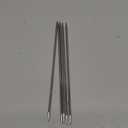uxcell 5Pcs Knitting Needle 3.5mm Diameter 7.87 Inches Length Stainless Steel Double Pointed Sweater Stitching Needles for Handmade Projects DIY Knitting