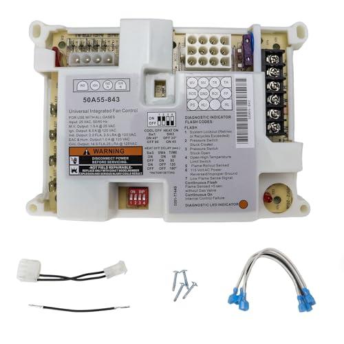 50A55-843 Furnace Control Board Furnace compatible with White-Rodgers Furnace Ignition Module Control Board 50A55-843