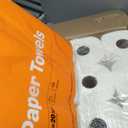 Amazon Basics 2-Ply Flex-Sheets Paper Towels, 12 Basics Rolls = 40 Regular Rolls, Everyday Value with 150 Sheets per Roll 