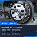 Autoround 513303 Front Wheel Bearing Hub Assembly Compatible with Subaru Forester 2009-2014, Impreza 2008-2014, WRX 2013-2014, XV Crosstrek 2013-2014, 5 Lugs w/ABS