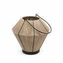 Rechargeable Rattan Lantern
